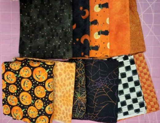 Halloween Project-Choosing Fabric