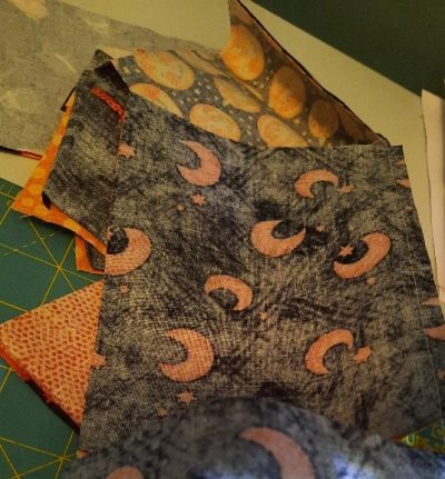 Sewing First Quilt Top - Chain Piecing