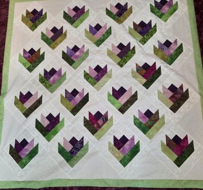 Forever Flowers Quilt Top